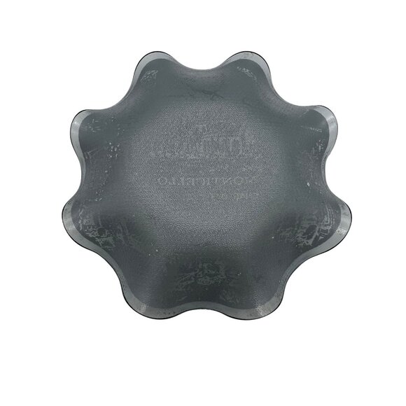 Monticello Souvenir Decorative Fluted Glass Trinket Dish Thomas Jefferson Home - Picture 2 of 8